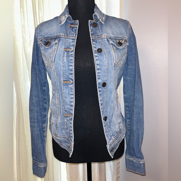 Vintage Hollister Denim Jean Jacket S - Picture 1 of 6